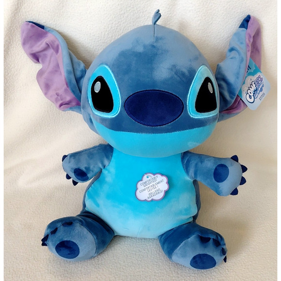 2025 Just Play Comfeez Disney Lilo & Stitch 14" Weighted Stitch Plush NEW w/TAGS - Picture 1 of 11